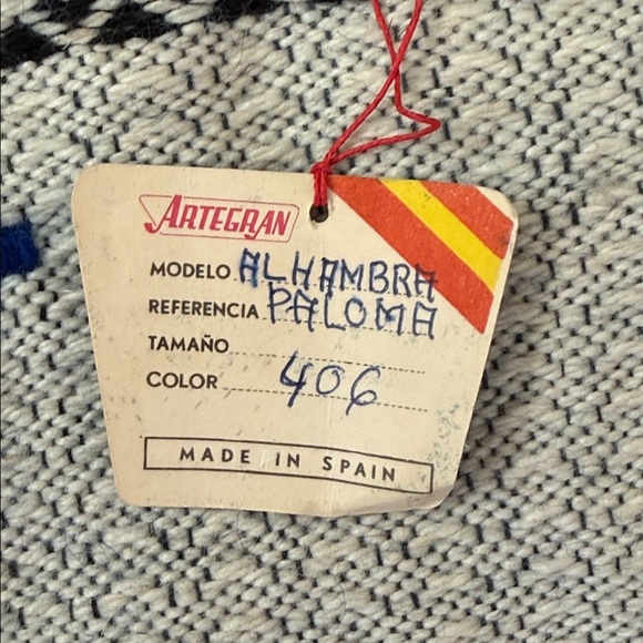 New Handmade Wool Blend Drawstring Blanket Bag Purse Dove Olive Branch 15x15 - Picture 3 of 13